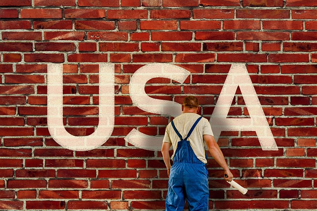 usa, wall, America